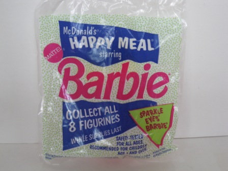 1991 McDonalds - Sparkle Eyes Barbie - Barbie
